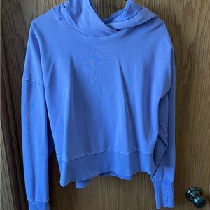 JoyLab Cropped Lilac Hoodie